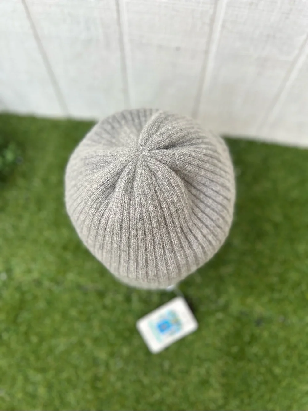 Portolano 100% Cashmere Hats for unisex /new in Light Grey $ 155